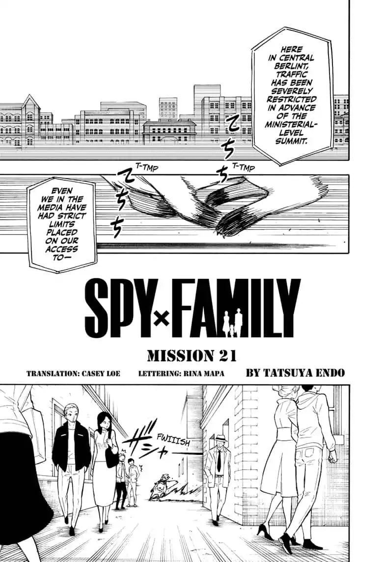 SPY x FAMILY Chapter 21 1